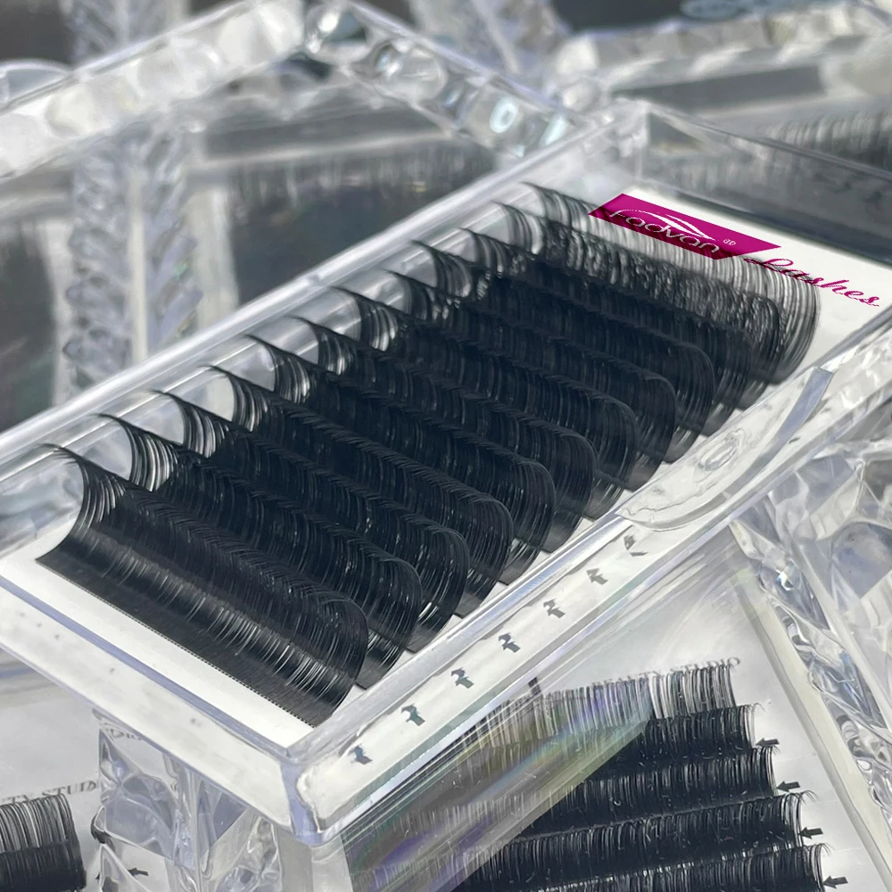 Handmade Eyelash Extension Korean Pbt 0.03 Premium Eyelash Private Label Lash Extensions
