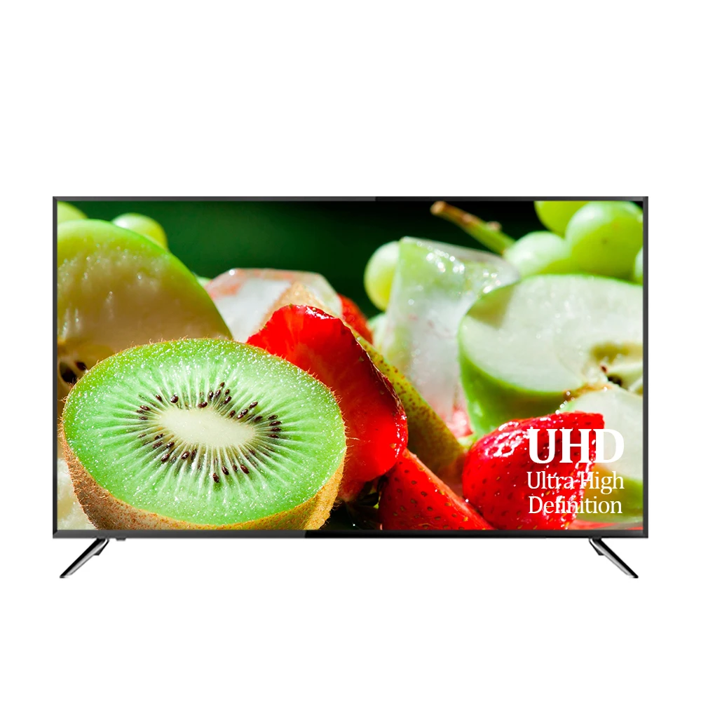 Accept Custom 43 Inch 4K UHD Images LED Smart TV 43 50 55 65 Pulgadas Televisior Android Smart TV