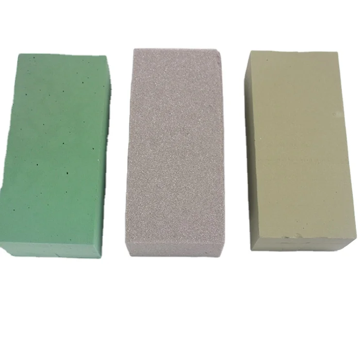 High quality  raw material for fresh flower green floral foam  flower mud high density flower arrangement mud floral foam