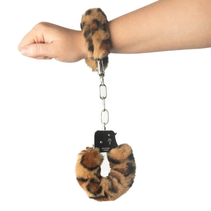 stainless steel metal toy handcuffs sex toys sexual pleasure bondage positions fluffy fury handcuffs for sexual pleasure