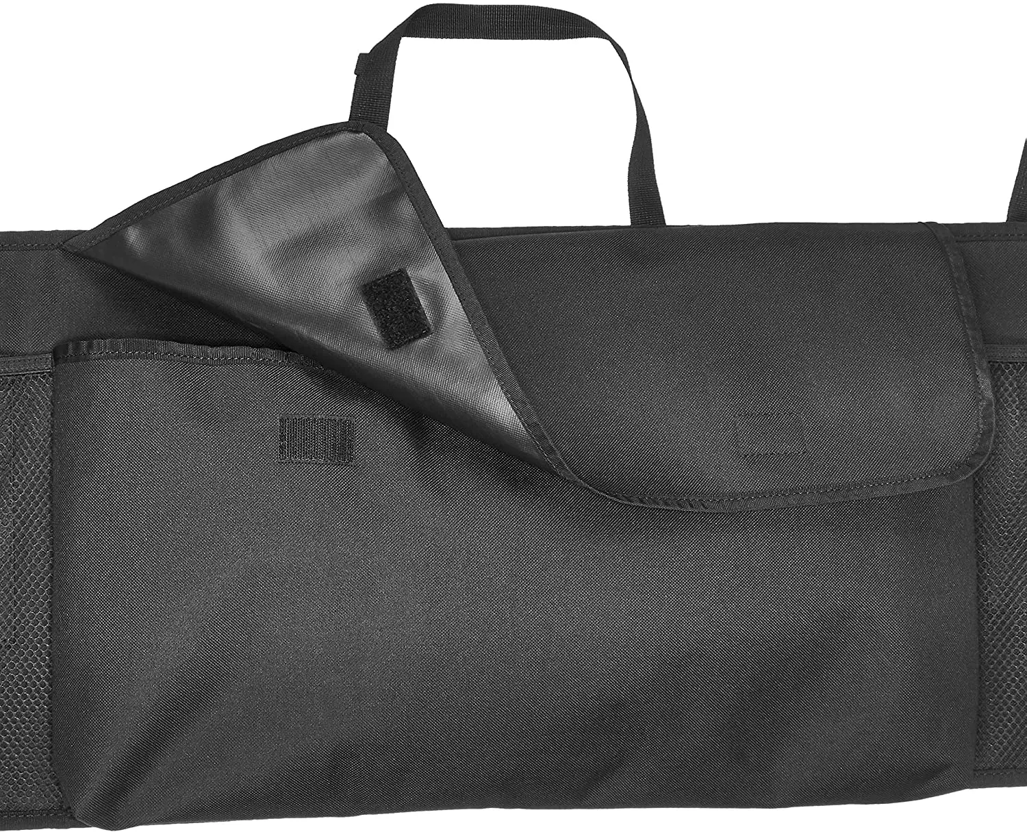 
Reliable Leather Car Boot Logo Trunk Organizer Box For Keeping Backseat Or Cargo Area 