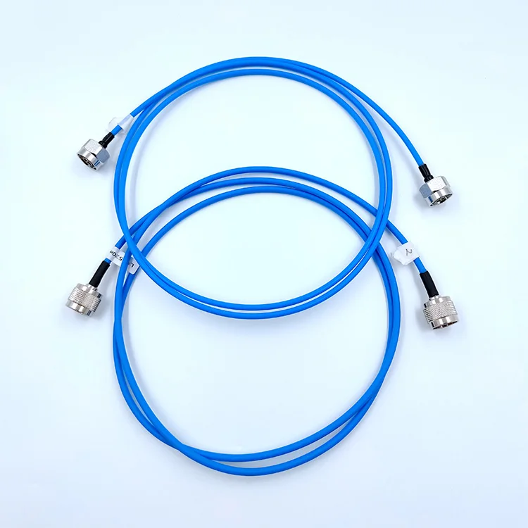 High Performance Rf Coaxial Cable N Male To N Male Connector For Rg402 Cable