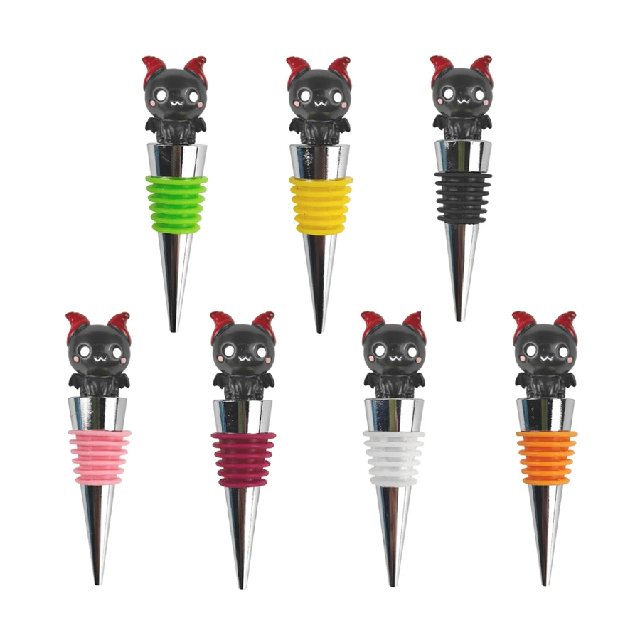 Cute little devil Halloween wine stopper wine preservation portable red wine stopper