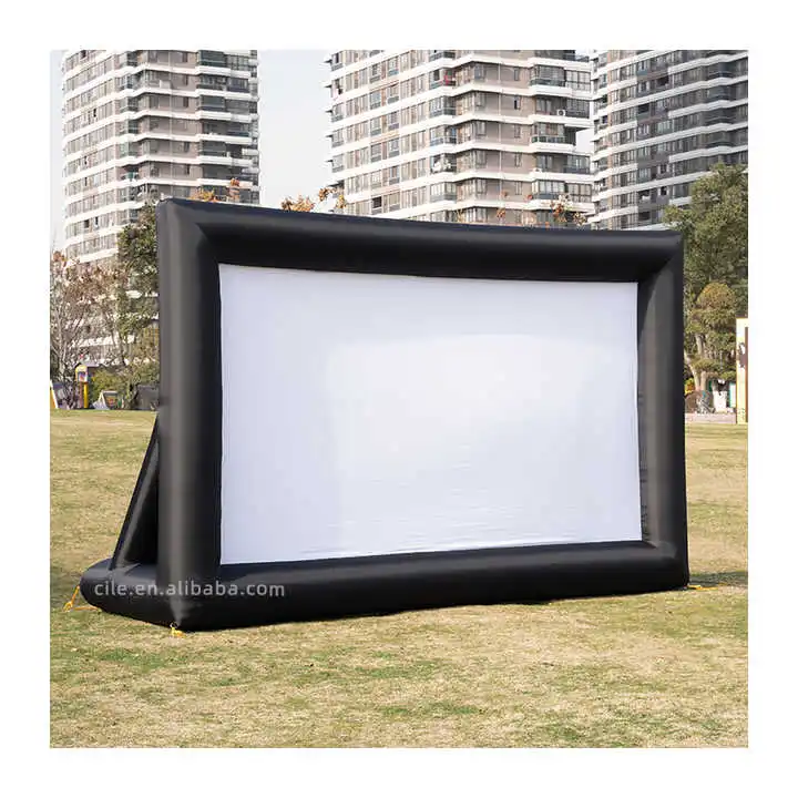Blow Up Big Outdoor Movies Inflatable TV Screen Open Air Cinema Inflatable Movie Screen