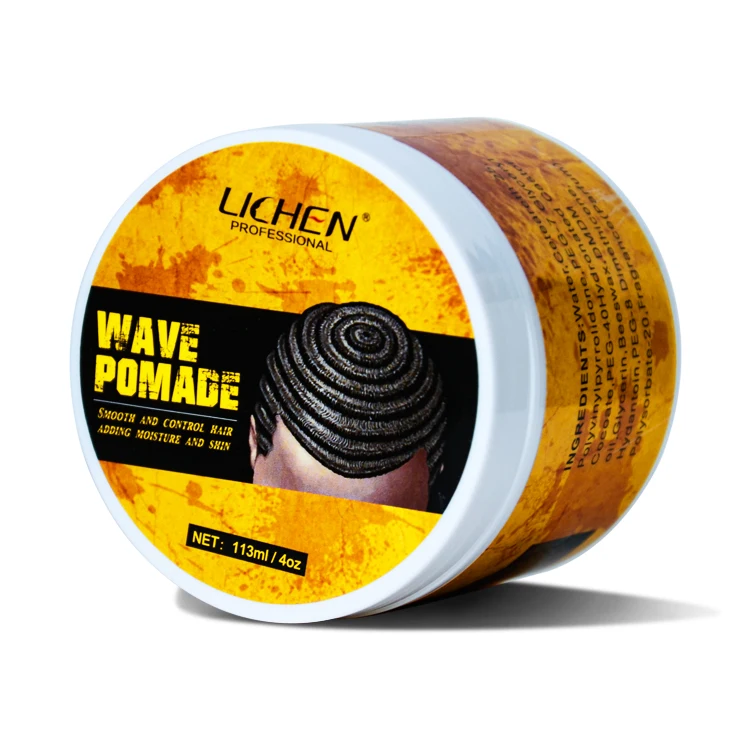 Сильный фиксатор, нежирный натуральный восковой помад для волос, 360 восковой помады для укладки волос для мужчин