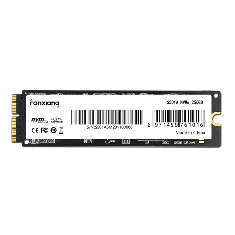 Factory Custom NVMe Pcie Gen 3X4 3D Nand TLC SSD 128GB 256GB 512GB 1TB 2TB Solid State Drive for Mac Macbook Air Mac Mini Pro