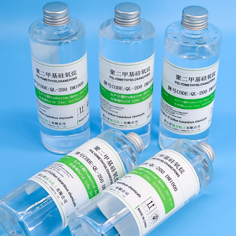 QL50  Dielectric fluid polydimethylsiloxane silicone oil 201 for anti oxidant  ASIC cooling
