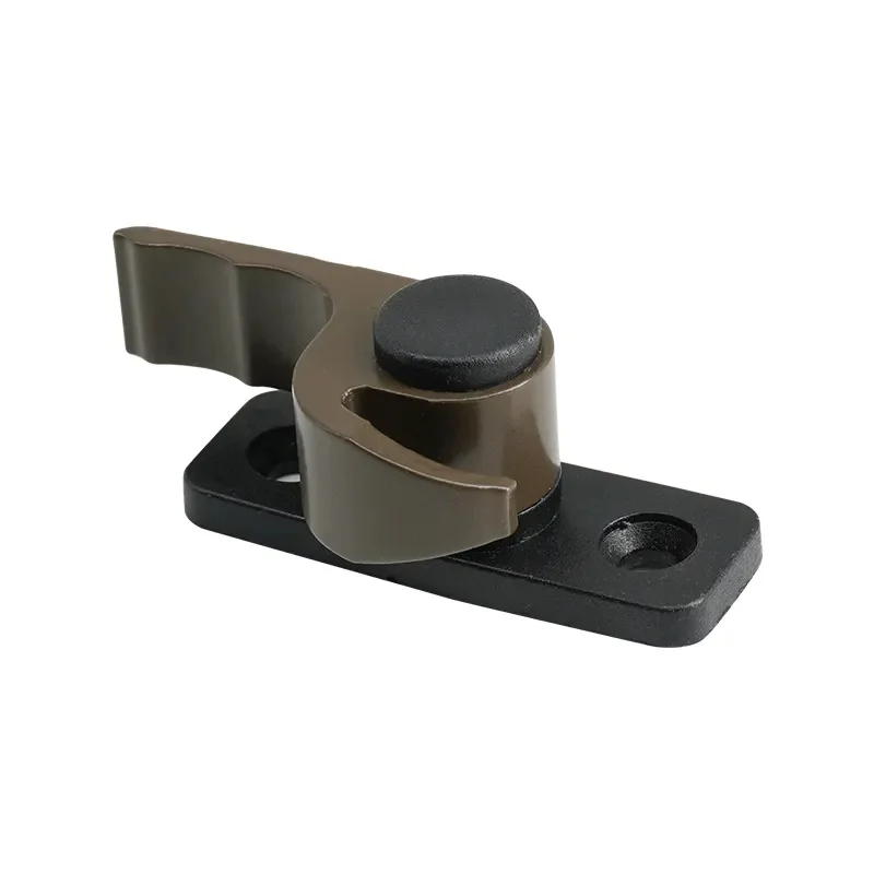 2024 New Style Crescent lock door and window lock sliding door Thickened aluminium alloy Plastic steel clasp crescent lock