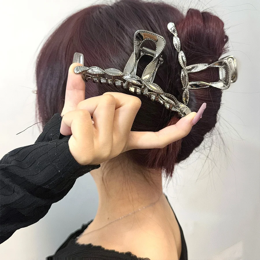 Цветная заколка для волос 11 см