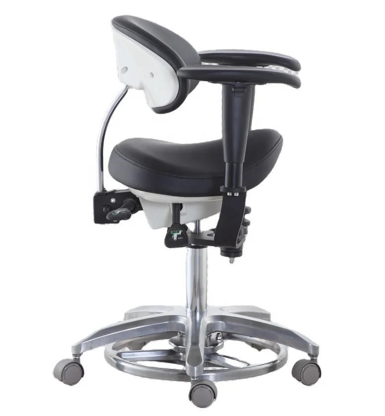 Top sale Dental Chair Type Doctor Stool for work with microscope dental stool