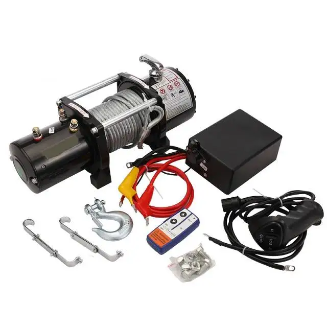 Winch 8000lbs 12v Professional Winch For Light Off-road Vehicles Electric Winches With Ce Certification