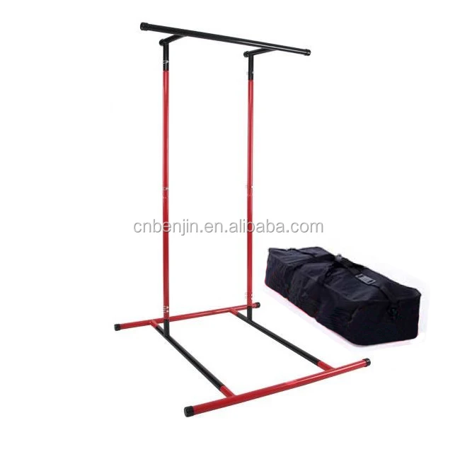 Gym Bar Station Outdoor Fitness Equipment Pull up Stand Bars with Storage Bag