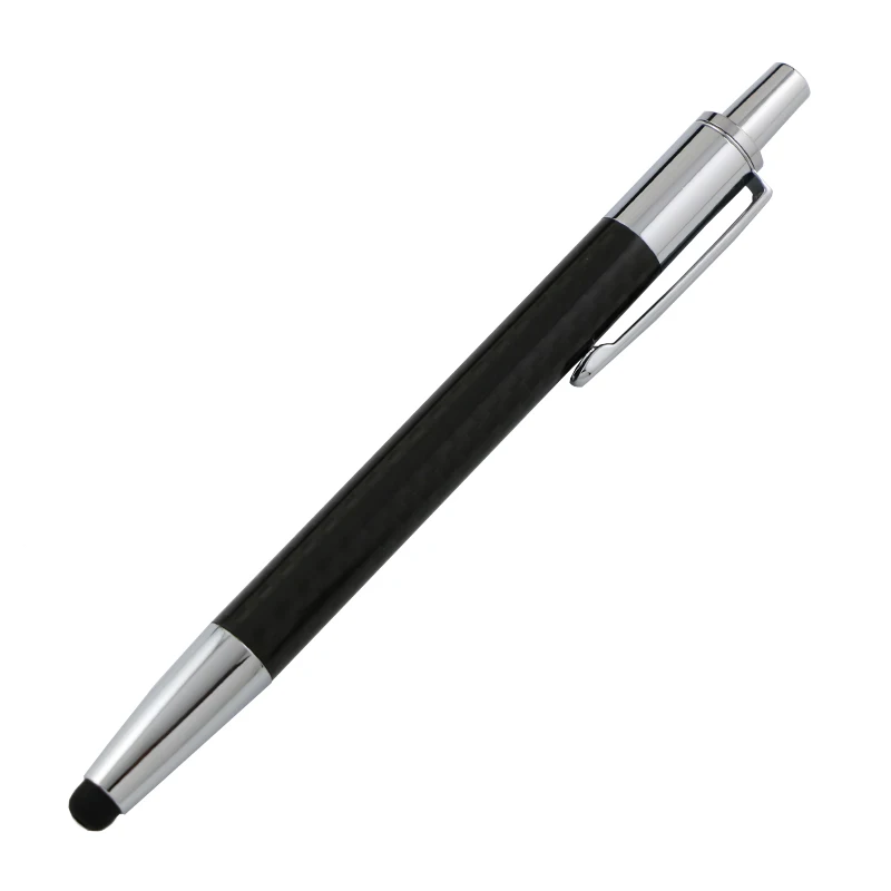 Портативный Стилус из углеродного волокна, металлический Выдвижной Стилус из углеродного волокна для планшетного ПК, ноутбука, телефона