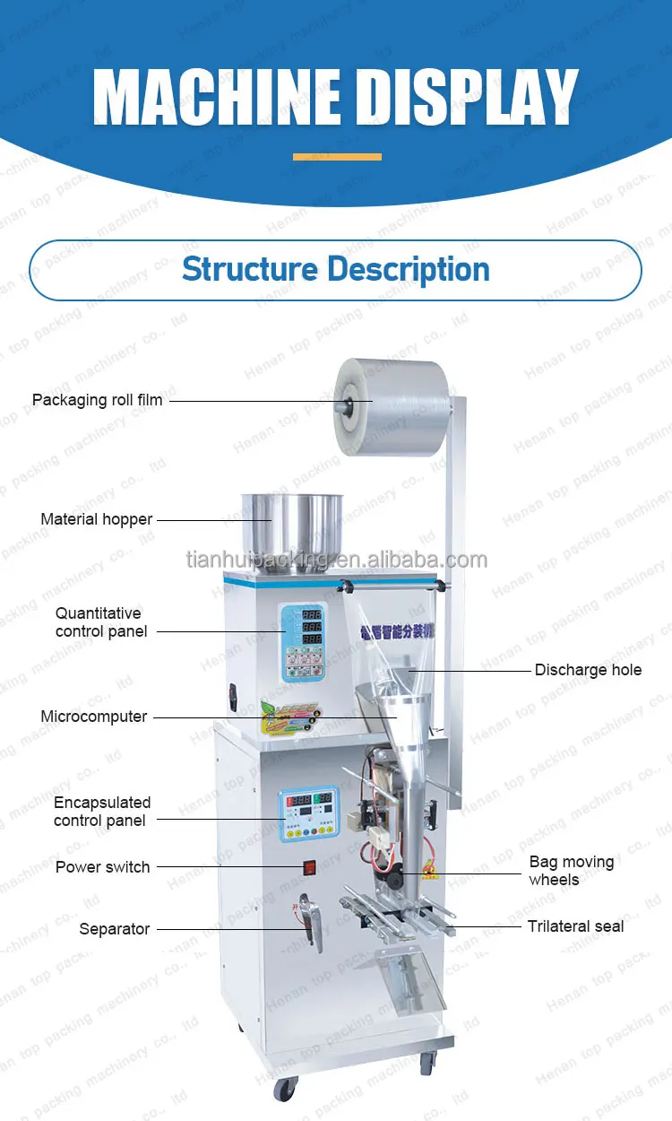 Cocoa Spice Chili Pepper Milk Sachet Pouch Bag Packing Filling Sealing Machine