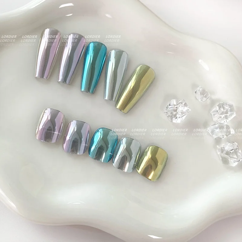 New Style Magnetic Pigment Light Color Mirror Chrome Moonlight Powder Nail Art Cat Eye Powder