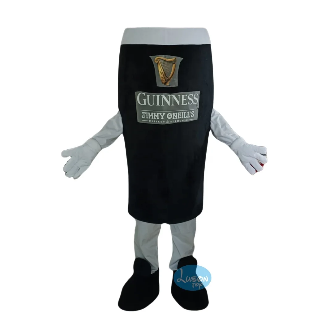 Custom Made Giant Pint Guinness Beer Can Bottle Mascot Costume