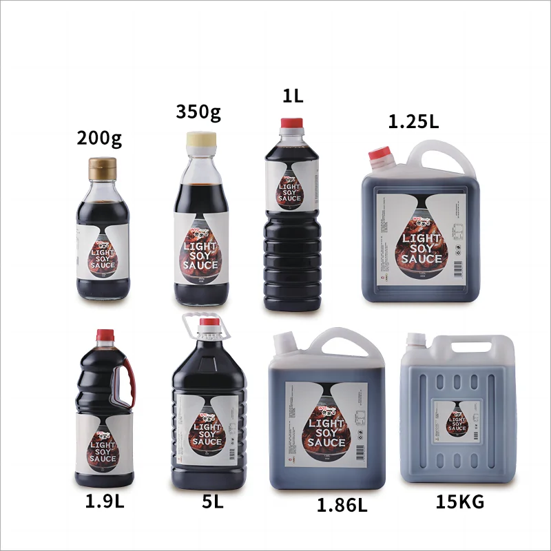 1.86L 1.25L 1L Worchester sauce Best Food Seasoning  Soya Sauce Chinese Light Dark Soy Sauce