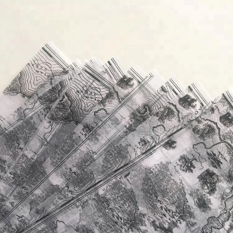 
manufacture Colored Tissue Paper colored black tissue paper with logo 