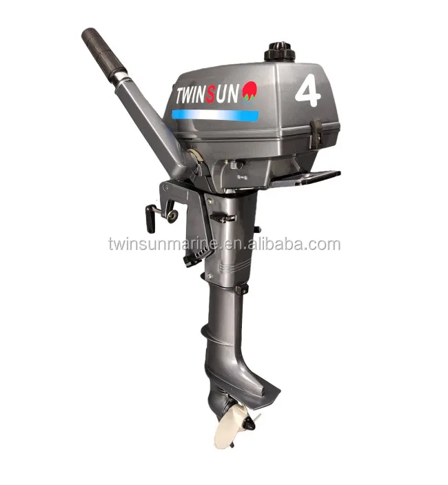 TWINSUN 4hp outboard motor 2stroke boat motor buitenboord motor fueraborda eje corto