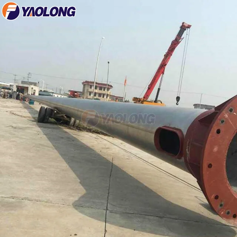 Yaolong Aluminum Alloy Electric Motorized Flag Pole Hot Dipped Galvanized Welding Flagpole