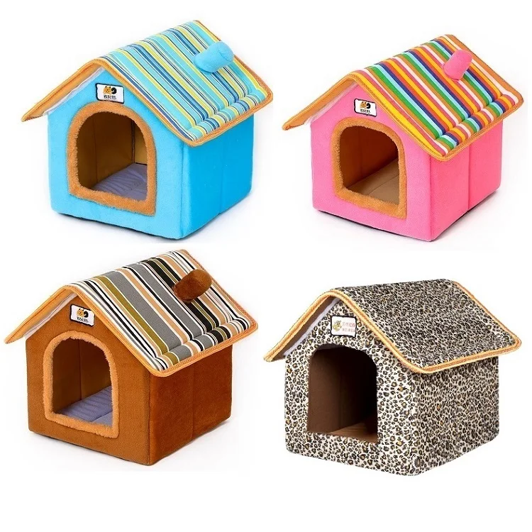 Fancy Indoor Foldable Foldable Pet Dog Bed House For Sale Dog Pet