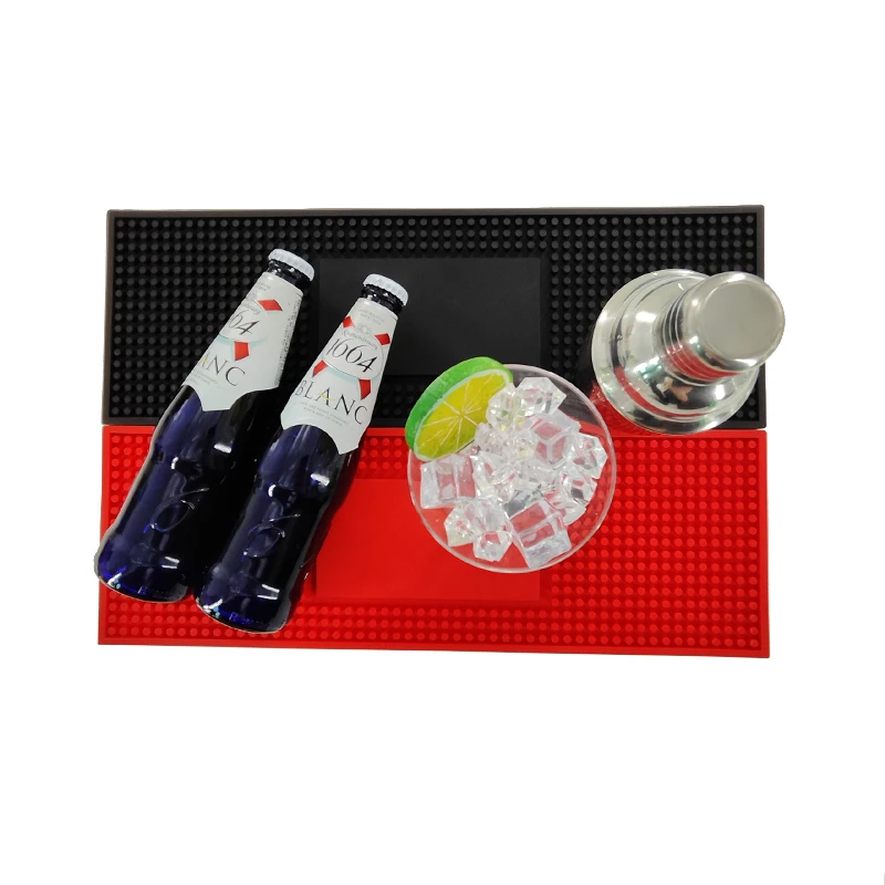 Factory Outlet Thickened Rubber Bar Mat, Hi-Q Cheap PVC Bar Mat 1 CM Thick, Eco-Friendly Waterproof Pad Anti-slip Mat In Stock
