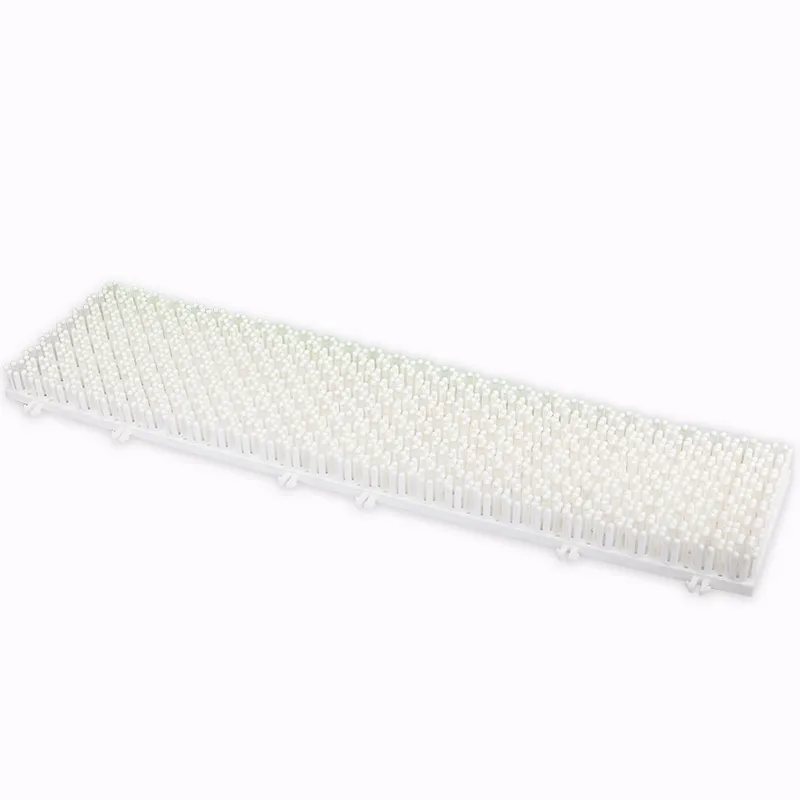Wholesale White 80*20cm Plastic Artificial Non slip Dri Ski Slope Mat for Amusement