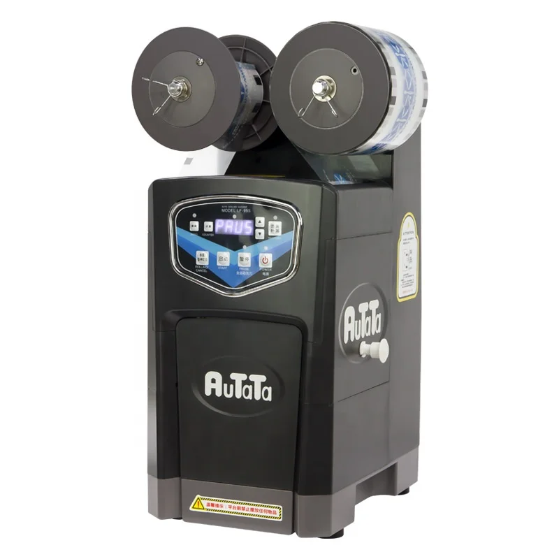 AUTATA AUTO HEAT CUP SEALER MACHINE BLACK LF-95S