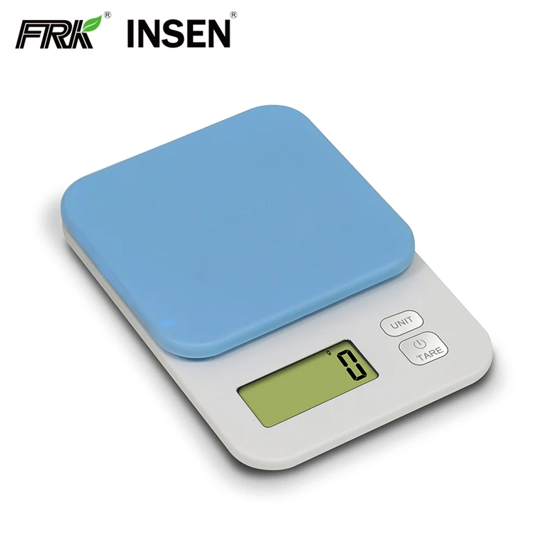 Mini portable ABS Platform Wholesale Profesional 5Kg 11Lb Weighing Kitchen Food Scales