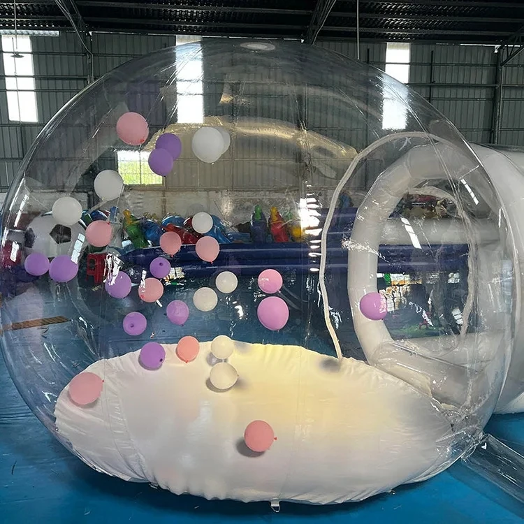 Hotel Outdoor Party Kids Transparent Tent Lodge for Party Event Inflatable Bubble House