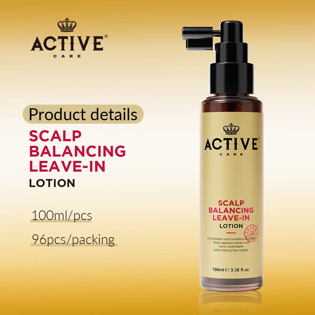 NEW Active-care Scalp Balancing Leave-in Lotion 100ml for  hair regrowth anti hair loss treatment