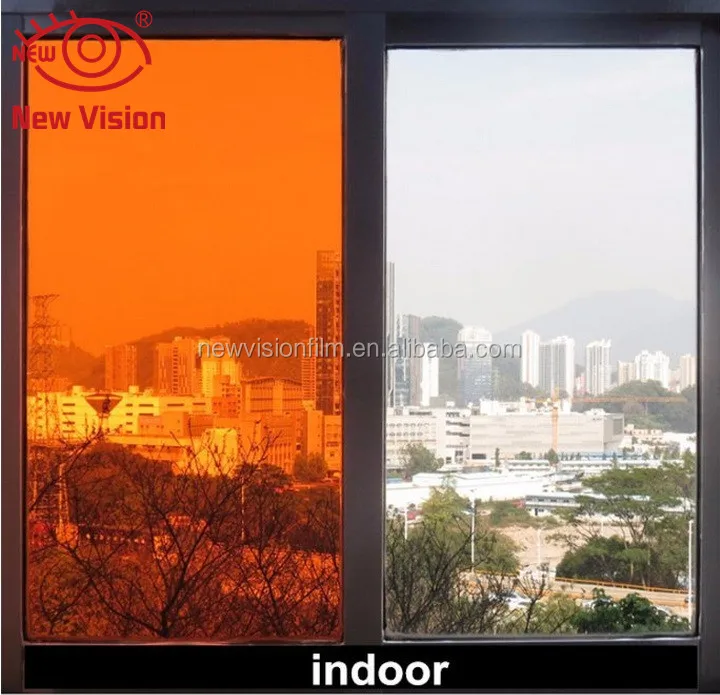 Self-Adhesive PET Colored Transparent Glass Decorative Window Tint Film