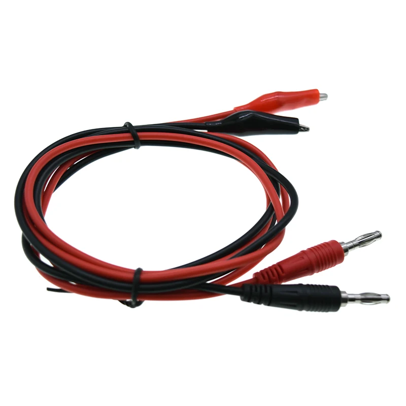 4 мм банановый штекер на медный зажим типа «крокодил» набор автомобильных испытательных выводы для ремонта автомобиля