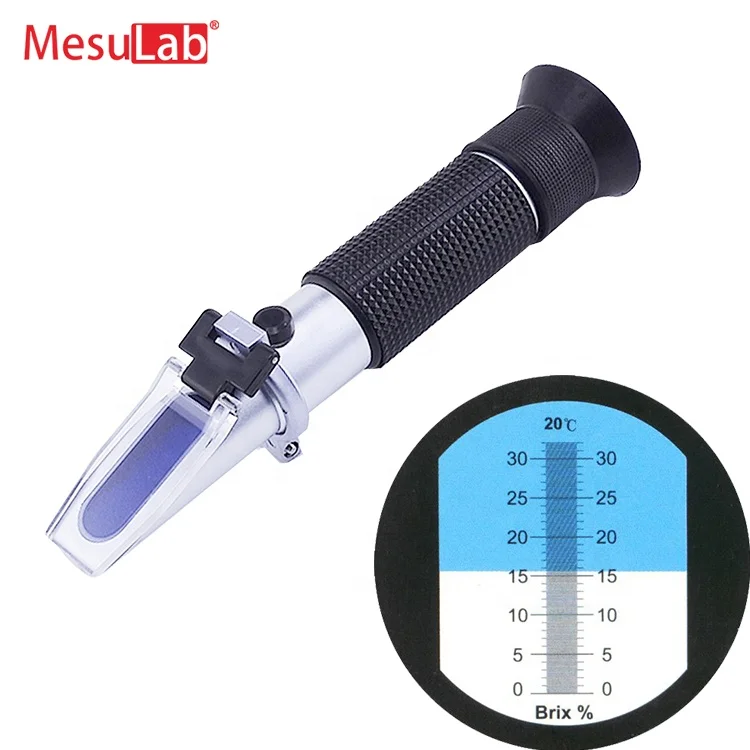  MesuLab Hot ME-113ATC Портативный Карманный ручной atc сахар БРИКС 0-32% тестер