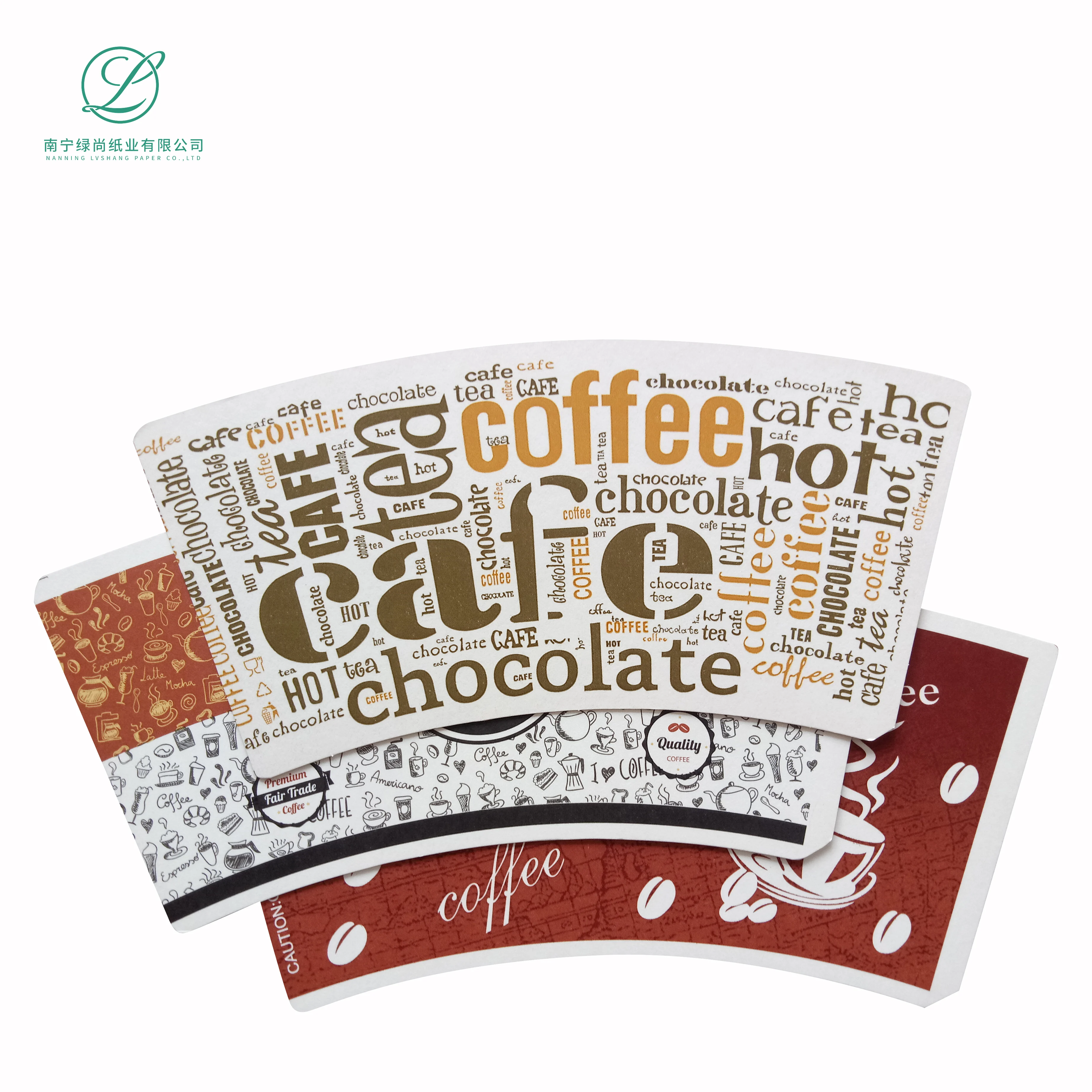 
High quality paper cup blank disposable paper cup fan raw material 