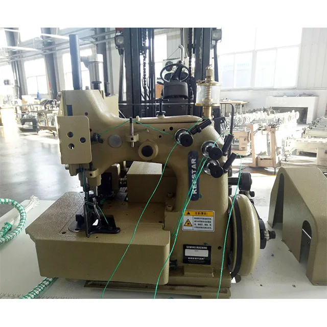 one needle three thread  keestar 81500CZ safety net closing fishing sewing stitching machine