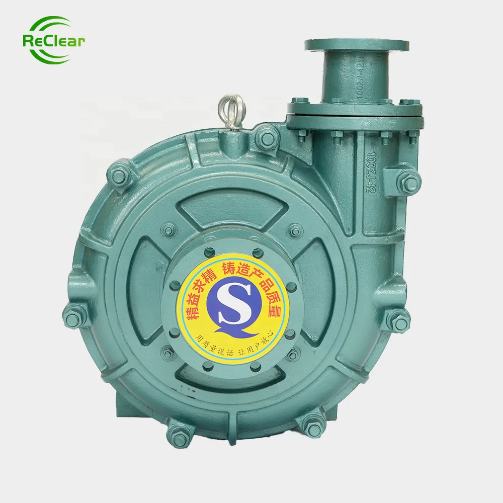 Single Suction Straight League Type Slurry Pump 100m3/H Flow for Wastewater Treatment