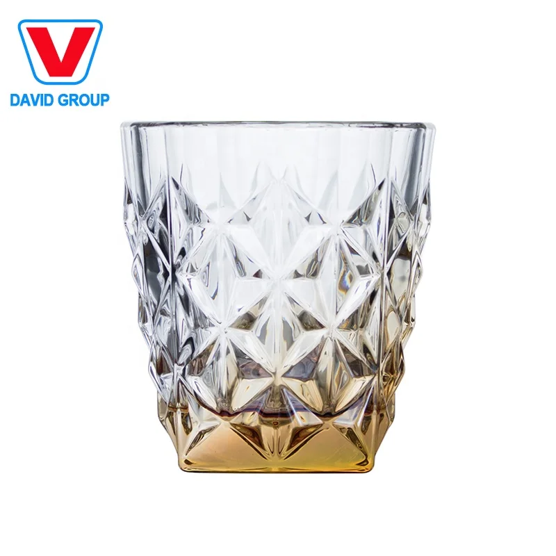 2024 Online top selling Customized Tumbler rolling Whiskey Glasses set whiskey Spinning glass cup bar glassware bar glass