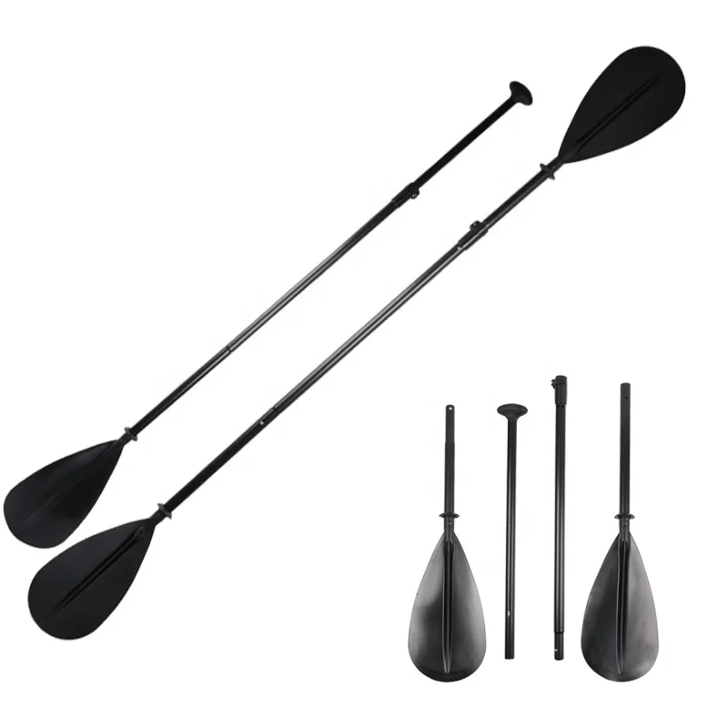 1 in 2 aluminum paddle for kayak inflatable boat sup board stand up paddle board for surfing surfboard oar T handle