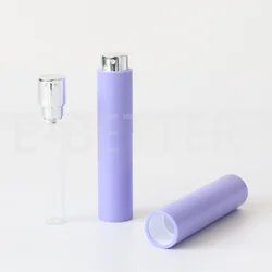 E-Better empty twist travel size 10ml white atomizer spray bottle with glass insert for Alcohol