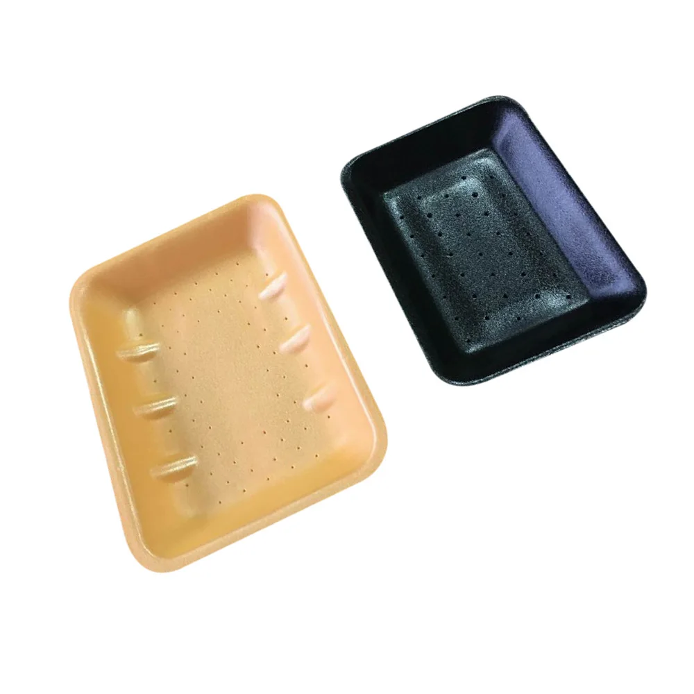 Disposable foam plates Styrofoam Food Container Foam Meat Packaging Tray poulet de cher