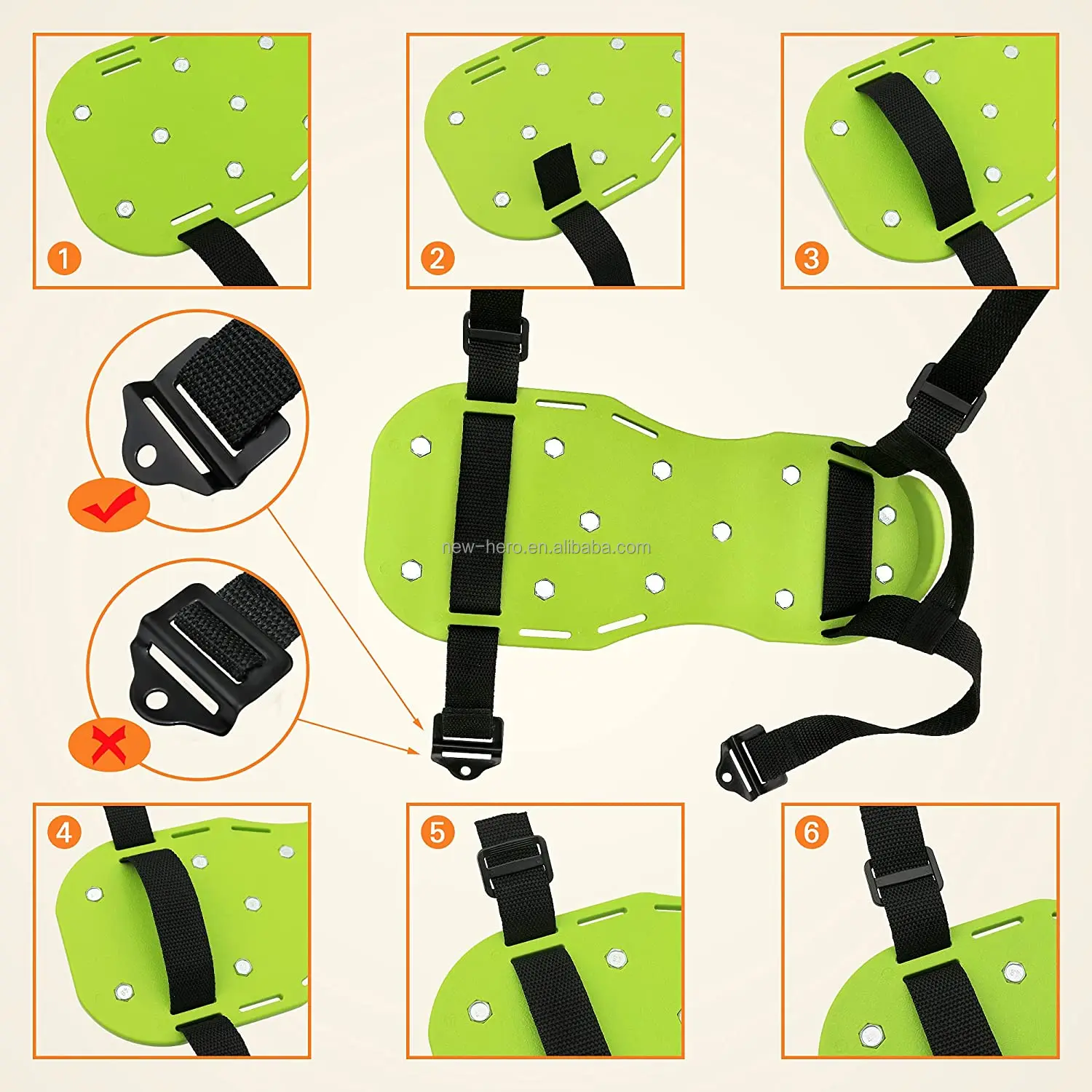 Hot Rainbow Color Cute Lawn Aerator Sandal Spike Shoe Yard Lawn Aerate Loose Soil Sandals Shoes Lawn Grass Land Aerating Tool