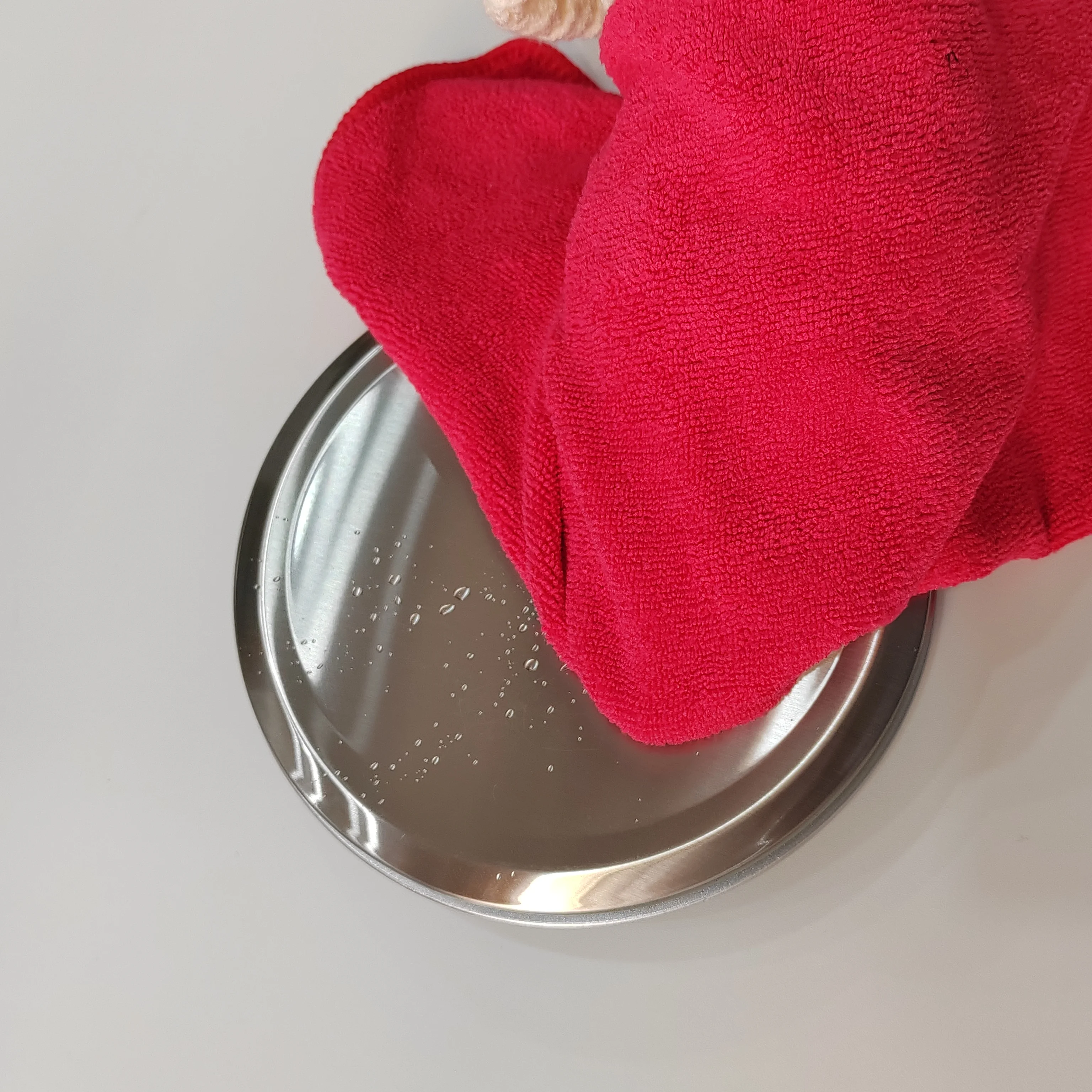 40X40CM 300GSM microfiber towel set lint-free non-stick oil dish towel rags effective clean kitchen cleaning cloth for car shop