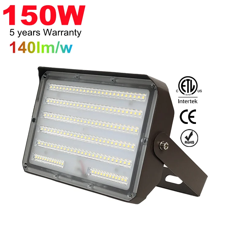 150w 120w 100w high power trunnion bracket led floodlight knuckle mounted North america popular safety outdoor led flood lights