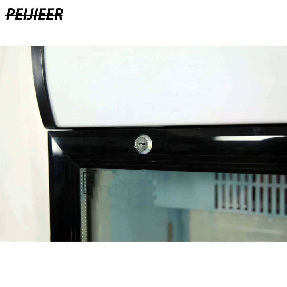 Good quality 25L no noise glass door portable small mini fridge for drinks