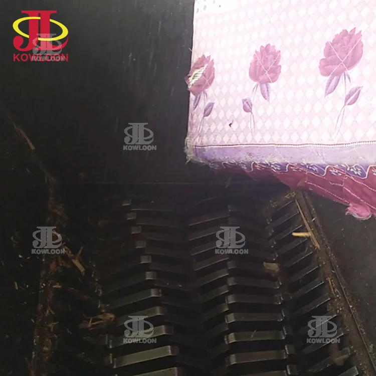 Kowloon Mattress Scraps Recycling Machine Latex Sponge Shredding Machine Memory Foam Crusher Shredder