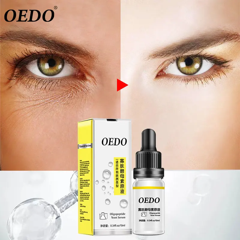 OEDO Oligopeptide Yeast Serum Anti-aging Face Serum Skin Care Anti Wrinkle Moisturizing Whitening Face Cream 100% Plant