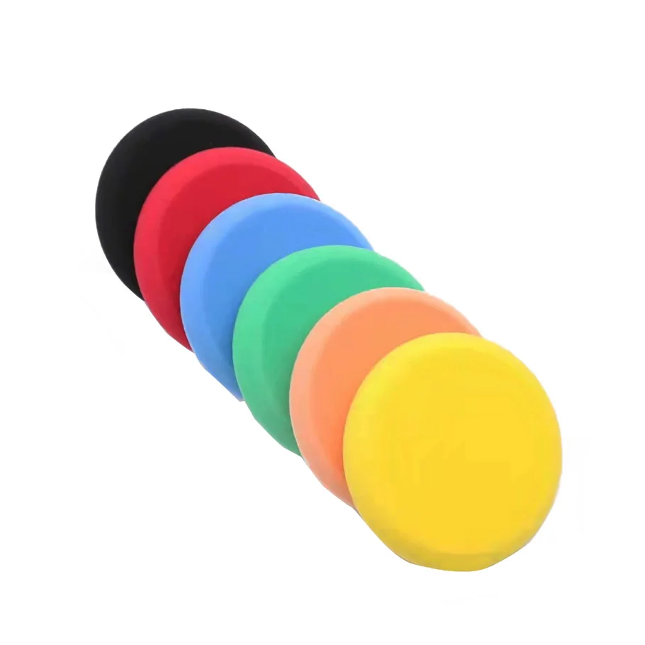 Multiple Color High Density Korea Sponge UFO Waxing Pad For Luxury Car Detail Beauty UFO Soft Wax Applicator Pads