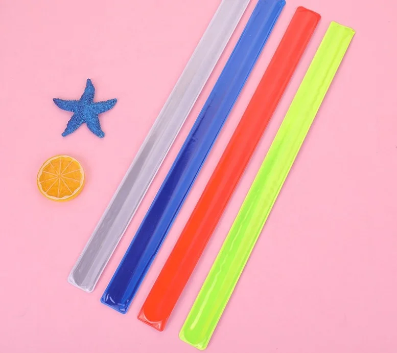 EN20417 Reflective Snap Band, Reflective Slap Wrap,Reflector Wrist CE EN13356