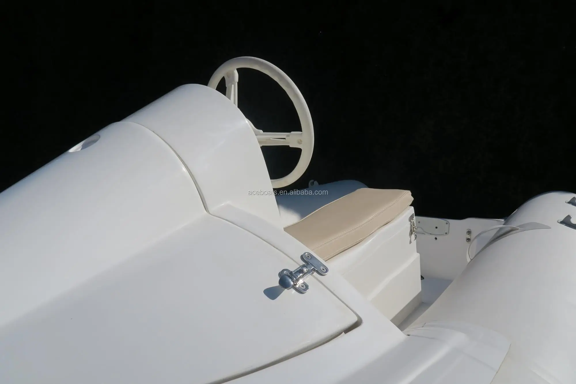 new style engine boat inflatable fiberglass boat RIB-300 with electric motor for sale